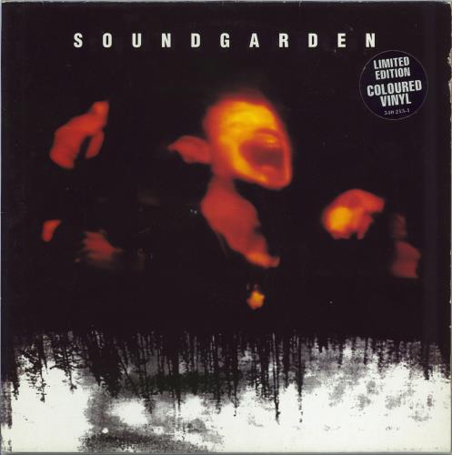 Soundgarden Superunknown - Orange Vinyl - Ex UK Double Vinyl LP